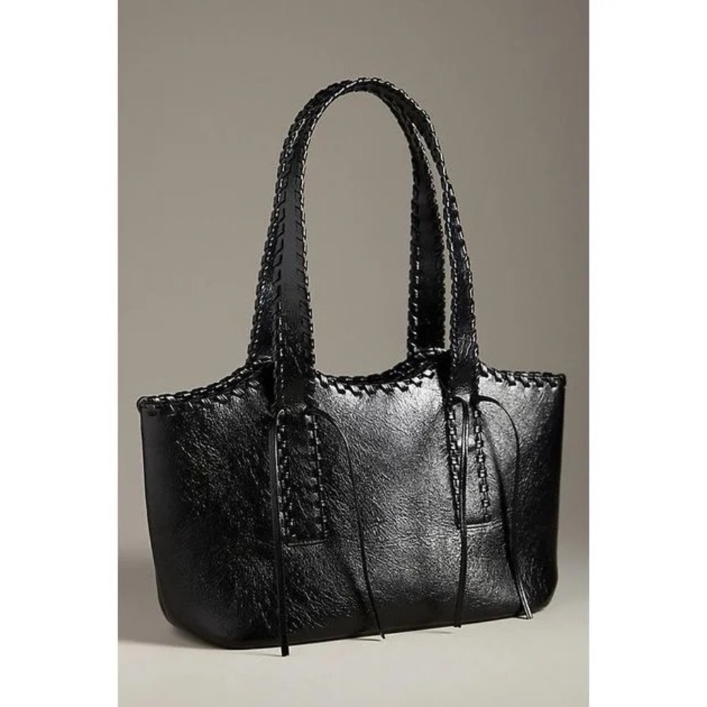 NWT Melie Bianco Whipstitch Tote Bag